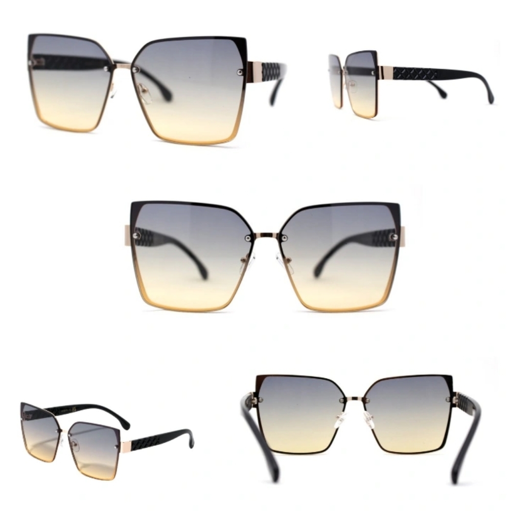 154.) Black & Yellow Sunglasses 🔥